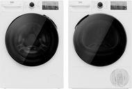 BEKO BM3WFU4941WC + BEKO BM3T4824WC - Mosógép és szárítógép szett