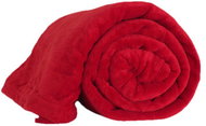 B. E. S. - Petrovice Microflannel blanket EXCLUSIVE 150 × 200 - Dark red - Blanket