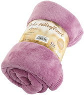 B. E. S. - Petrovice Microflannel blanket EXCLUSIVE 150 × 200 - Purple - Blanket