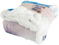 B. E. S. - Petrovice Microflannel blanket Lavaredo digital print 130 × 160 gift pack - Mountains - Blanket