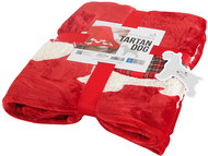 B. E. S. - Petrovice Tartan microflannel blanket 130 × 160 gift pack - Dogs - Blanket