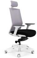 BESTUHL
S27 White black with headrest - Office Chair