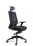 BESTUHL
J17 black with headrest - Office Chair