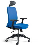 Bestuhl J2 ECO modrá s podhlavníkem - Office Chair