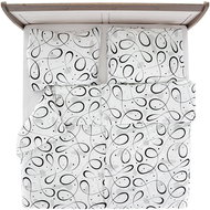 B.E.S. - Petrovice Bavlněné krepové povlečení české výroby - Novalja 140 × 220 cm - Bed Linen