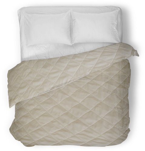 B. E. S. - Petrovice Blanket Bella summer 140 × 200 - beige - Duvet  - Main image