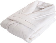 B. E. S. - Petrovice Cotton terry bathrobe M, white - Bathrobe