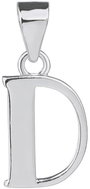 BEALIO 02908 Silver Pendant LETTER D (Ag 925/1000, 1.06g) - Charm