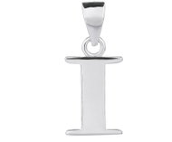 BEALIO 02912 Stříbrný přívěsek PÍSMENO I (Ag 925/1000, 0,95 g) - Charm