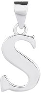 BEALIO 02913 Stříbrný přívěsek PÍSMENO S (Ag 925/1000, 1,25 g) - Charm