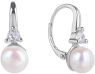 BEALIO 11516 Stříbrné náušnice PERLA 8 mm (Ag 925/1000, 3,57 g) - Earrings