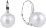 BEALIO 08280 Stříbrné náušnice říční PERLA (Ag 925/1000, 6,41 g) - Earrings