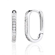 BEALIO 14046 Stříbrné náušnice OVÁLKY (Ag 925/1000, 1,45 g) - Earrings