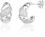 BEALIO 13951 Stříbrné náušnice CROISSANT (Ag 925/1000, 4,87 g) - Earrings