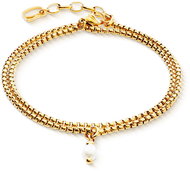 Coeur de Lion Dámský dvojitý náramek Serene Knot Chain Gold 1139/30-1614 - Bracelet