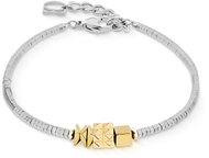 Coeur de Lion Women's Cube Trio Facets gold-silver bracelet 2040/30-1716 - Bracelet