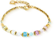 Coeur de Lion Dámský náramek Cube Aura pastel gold 2104/30-1576 - Bracelet