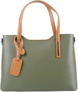 Novakabelka Isidora Verde Scura Camel - Handbag
