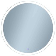 Nemlžící koupelnové zrcadlo kulaté s LED osvětlením 60×60 cm KZ3 - Zrcadlo