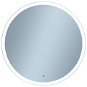 Nezahmlievajúce kúpeľné zrkadlo okrúhle s LED osvetlením 60 × 60 cm KZ3 - Zrkadlo