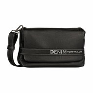 Tom Tailor Denim Marlow Flap Bag M No Zip, Black - Handbag