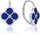 Earrings with Lapis Lazuli (Ag 925/1000, 2.50g)