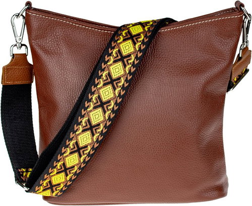 Novakabelka Amalia Marrone I - Handbag - Main image