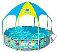 BESTWAY Steel Pro UV Careful Splash-in-Shade Play Pool, 2.44m x 51cm - Pool