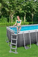 BESTWAY Power Steel Rectangular Pool Set 4,88 m × 2,44 m × 1,22 m - Bazén