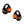 Black/orange