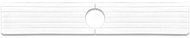 Touchless Straight Faucet Drainer 60 × 10 cm, white - Draining Board
