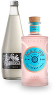 Malfy Gin Rosa 41% 0,7l + Tonic Bohemsca 0,7l - Gin