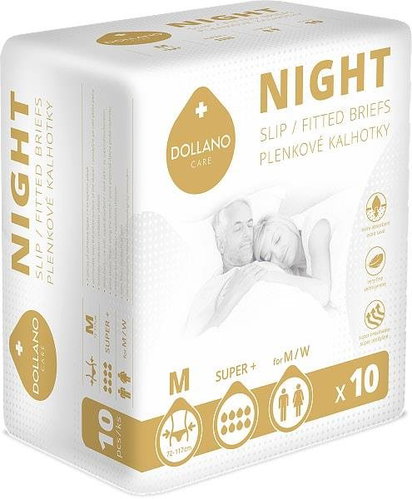 Dollano Care Night diaper panties size. M/10pcs - Incontinence Underwear - Main image