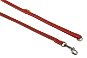 Bafpet Popruhové vodítko "Reflexní kostičky" - Červená, 10mm × 120cm, 18202K - Vodítko