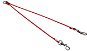Bafpet Rozdvojka LANKO 3mm - Červená, 3mm × 30cm, 15280 - Double Dog Leash