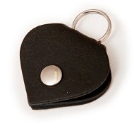 Collar Plate Bafpet Adresové srdíčko na obojek - kožené, černé, 45mm × 45mm, 01624 - Známka na obojek