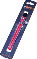 Bafpet Koženkový obojek podšitý filcem -  Červená, 10mm × 32cm, 20102 - Dog Collar