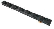 Obojek pro psy Bafpet Kryt na ostnatý obojek s boky, černý, 3.0mm × 43cm, 00057 - Obojek pro psy