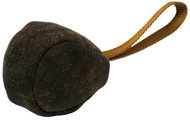 Bafpet Leather balloon LEDER - brown, 8cm × 12cm, 09094 - Dog Toy Ball