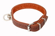 Bafpet Colouring Collar - Brown, 22mm × 40cm /23-40/ 50008 - Dog Collar