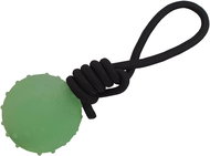 Bafpet Luminescent ball GLOW with string - Phosphor, 6.5cm, 09057 - Dog Toy Ball
