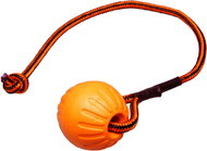 Bafpet FOAM ball with string - Orange, 7cm × 48cm, 09083 - Dog Toy Ball