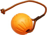 Bafpet FOAM ball with string - Orange, 9cm × 53cm, 09084 - Dog Toy Ball