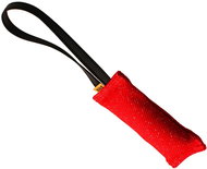 Dog leash Bafpet RINGO dog, 1 × ear, red, size "S", 40mm × 14cm, 09025 - Pešek pro psy