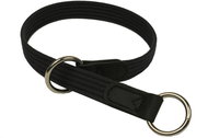 Bafpet Popruhový stahovací obojek Bavlna - Černý, 25mm × 70cm, 18133 - Dog Collar