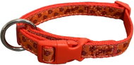 Bafpet Strap Collar "Paws-baf" - Red, 15mm × 30-50cm, 18100TB - Dog Collar