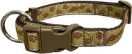 Bafpet Strap Collar "Paws-baf" - Brown, 25mm × 40-66cm, 18102TB - Dog Collar