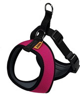 Bafpet Car safety harness - Fuchsia, size 3.5 mm. S, OK:32mm × OH:34-46cm, 18431 - Dog Car Harness