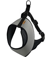 Bafpet Car safety harness - Grey, size 3.5 mm M, OK:38mm × OH:44-60cm, 18432 - Dog Car Harness