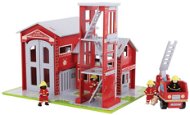 Bigjigs Wooden set of firefighters - Game Set